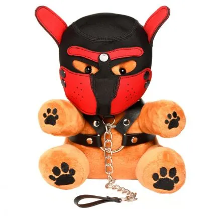 Plüschbär mit Puppy Maske