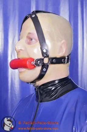 Harness with Bite Gag