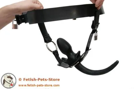 Dog Tail Rubber Harness