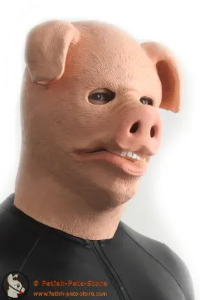 Pig Mask Rubber