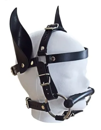 Pony Harness with Bit Gag and Ears