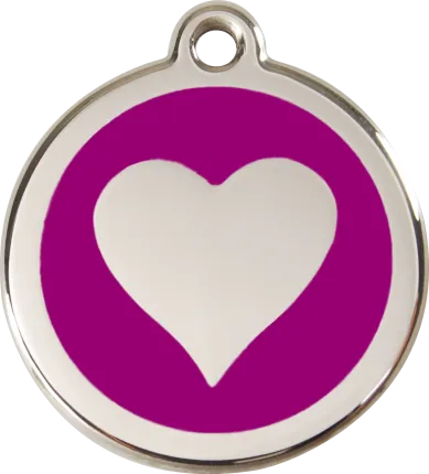 Dog Tag Heart