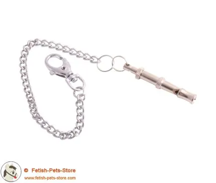 Dog Whistle with Chain